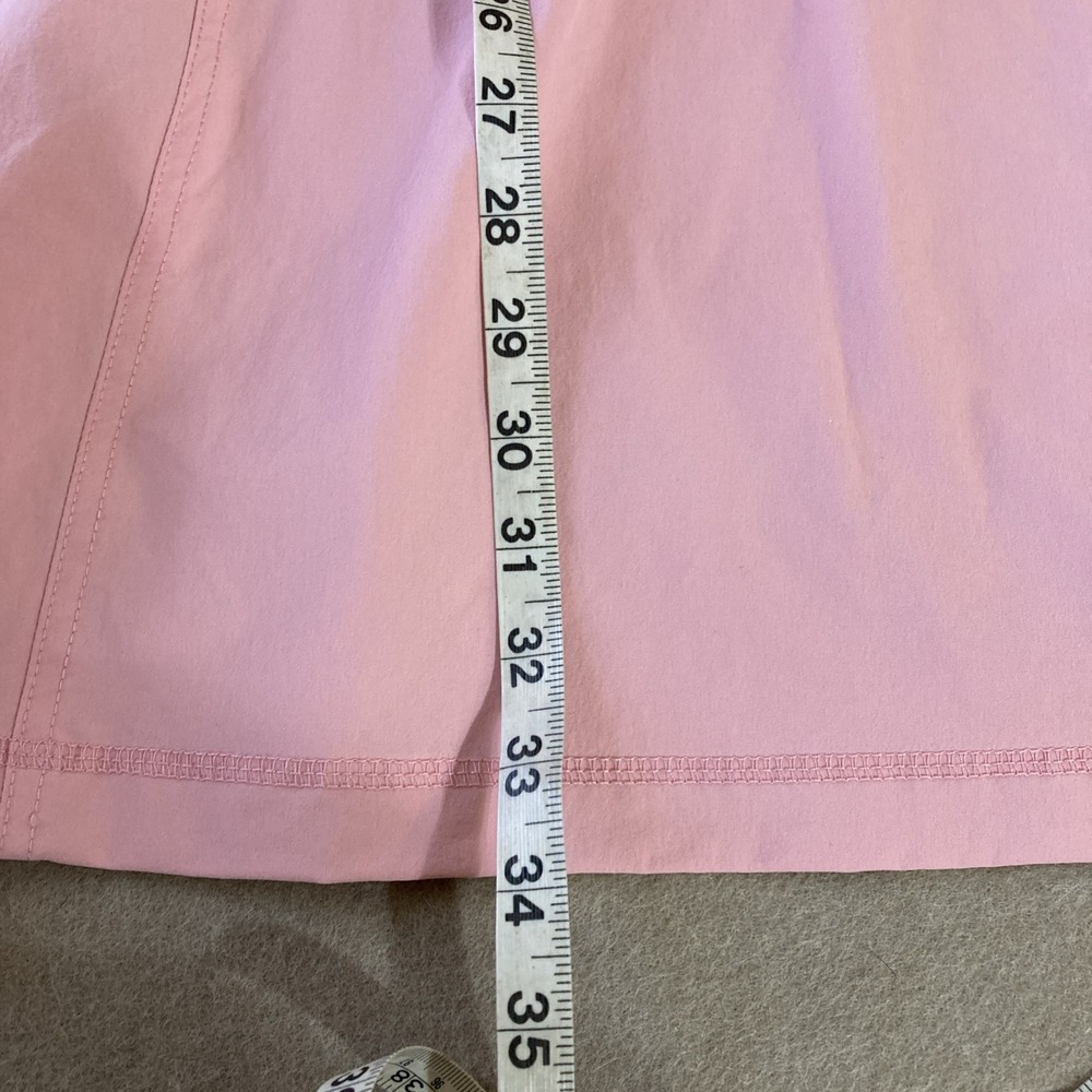 Anthropologie‎ Daily Practice Shirred Mini Dress Sz M NWT Pink Tennis Pickleball - Picture 7 of 8